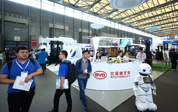 立新境、塑未来，比亚迪叉车劲现2019 CeMAT ASIA